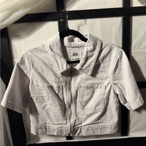 NYC White Kids Jean Jacket